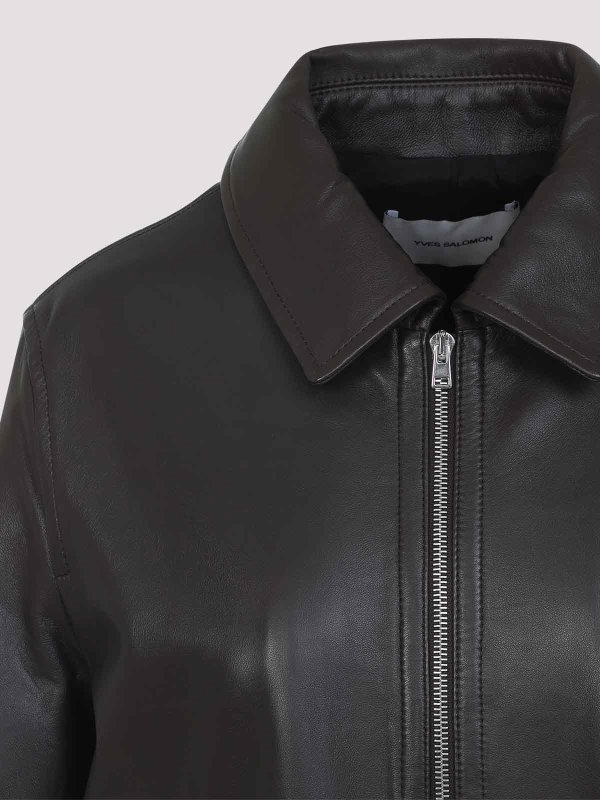 The Best Shops YVES SALOMON: giacche in pelle - Giacca