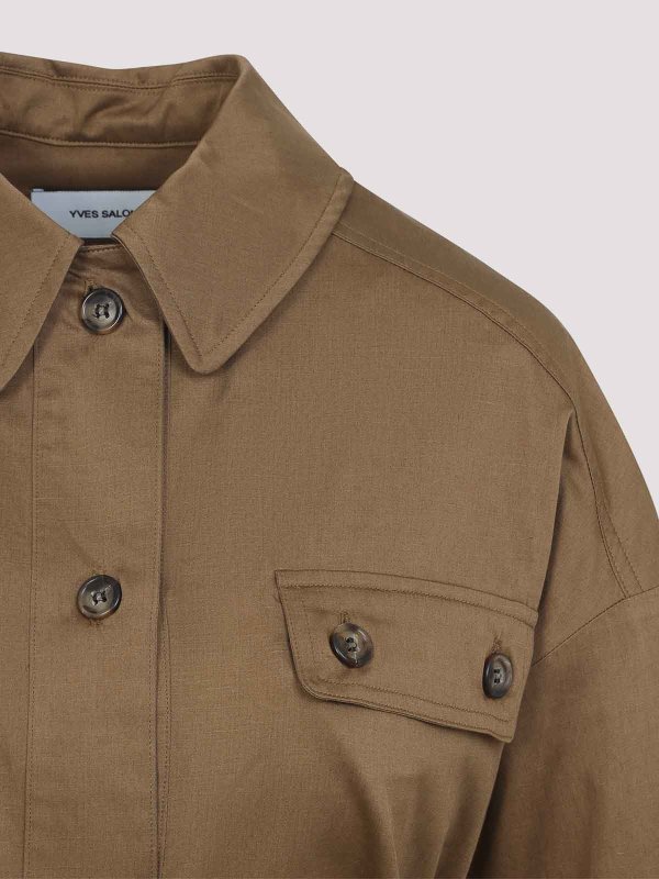 The Best Shops YVES SALOMON: camicie - Giacca da camicia