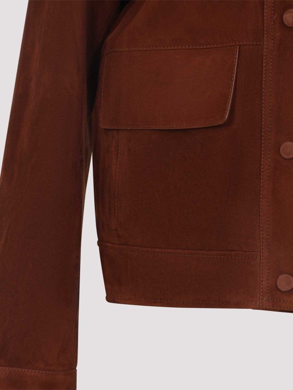 The Best Shops YVES SALOMON: leather jacket - Jacket