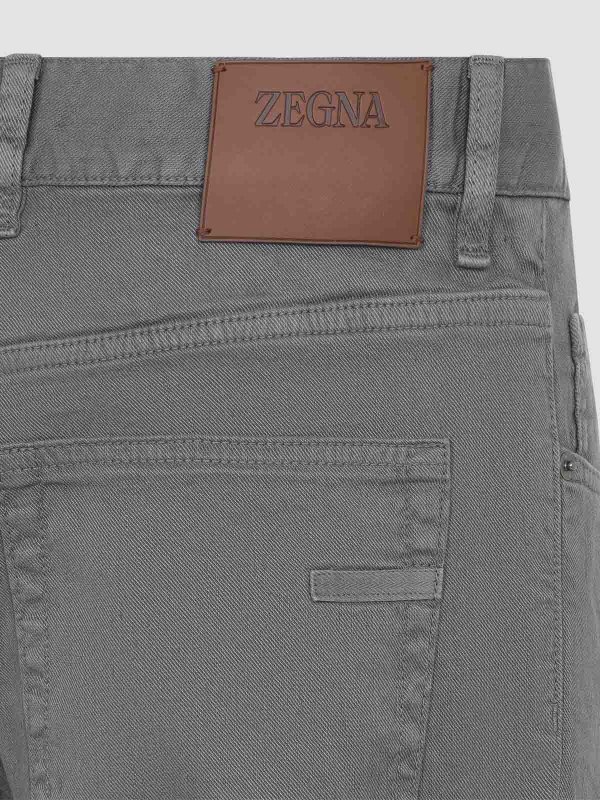 The Best Shops ZEGNA: ストレートジーンズ - ストレートジーンズ - ブラウン