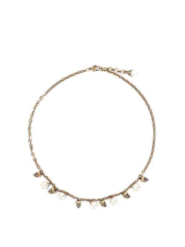 ALEXANDER MCQUEEN: Collar - Collar - Naranja