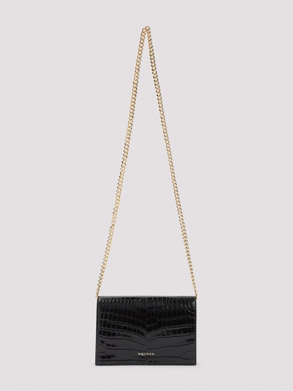 ALEXANDER MCQUEEN: クラッチバッグ online - クラッチバッグ - 黒