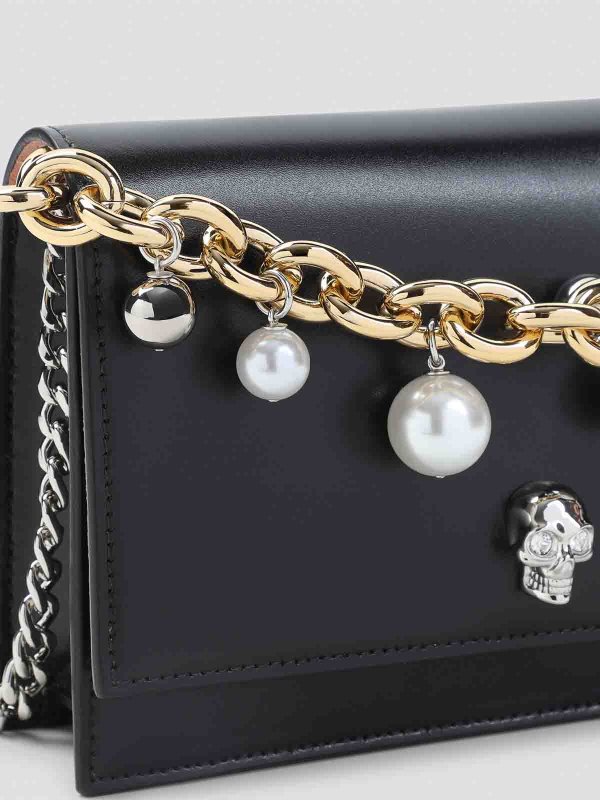 The Best Shops ALEXANDER MCQUEEN: クラッチバッグ - クラッチバッグ - 黒