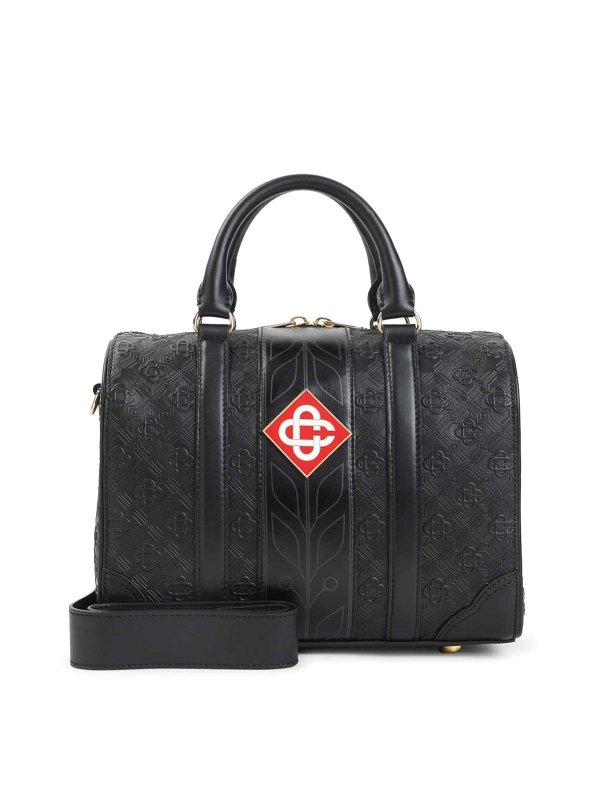 CASABLANCA: スーツケース＆旅行鞄 - 旅行鞄 - 黒