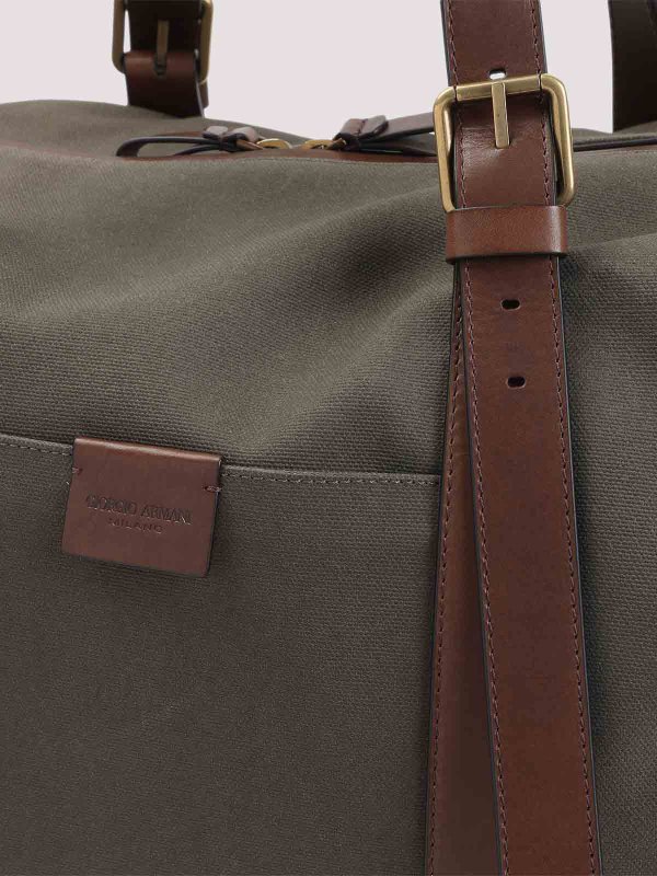 The Best Shops GIORGIO ARMANI: スーツケース＆旅行鞄 - 旅行鞄 - ブラウン