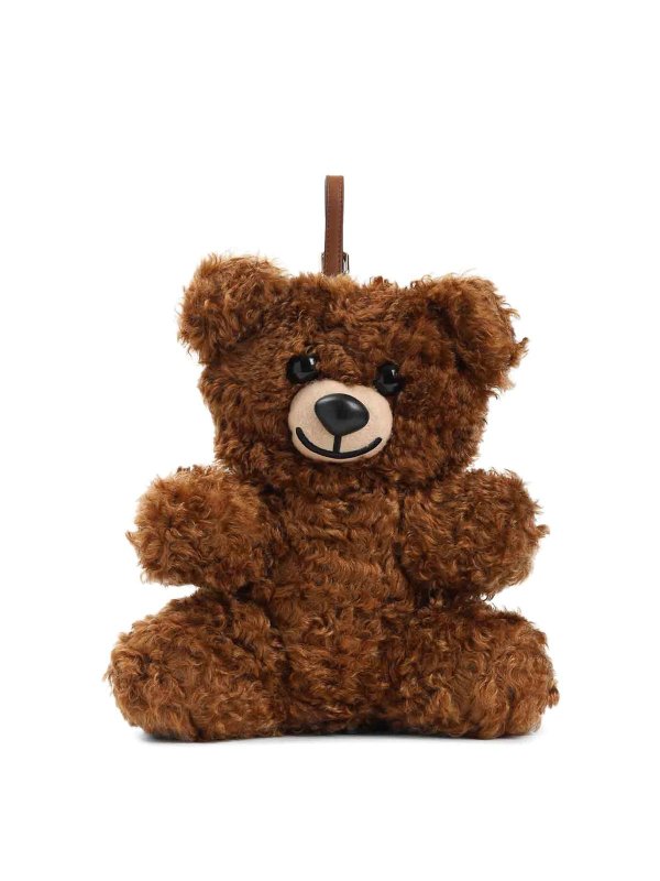 MOSCHINO: ショルダーバッグ - ショルダーバッグ - ブラウン