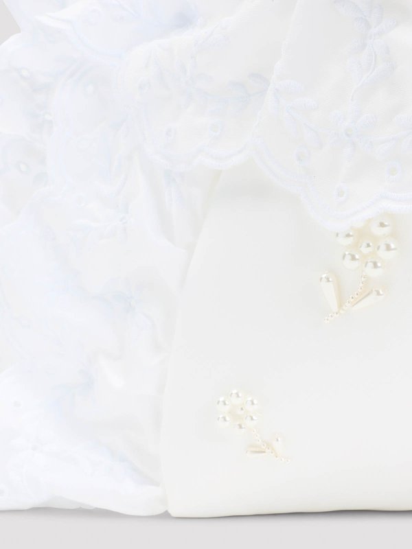 The Best Shops SIMONE ROCHA: Clutches - Clutch - Weiß