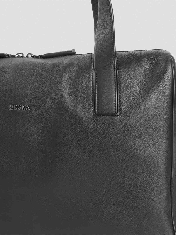 The Best Shops ZEGNA: スーツケース＆旅行鞄 - 旅行鞄 - ダークブラウン