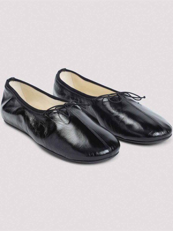 The Best Shops PHOEBE PHILO: flat shoes - Gathered Flat Ballerinas