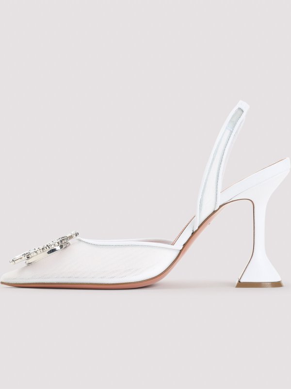 AMINA MUADDI: ミュール online - ミュール - 白