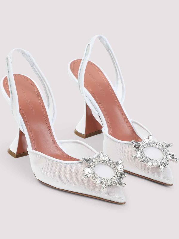 The Best Shops AMINA MUADDI: ミュール - ミュール - 白