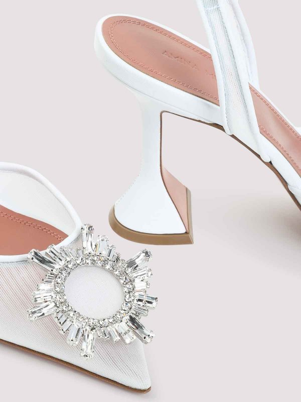 ミュール - 白 shop online: AMINA MUADDI