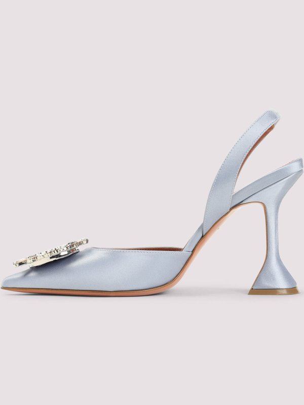 AMINA MUADDI: ミュール online - ミュール - グレー