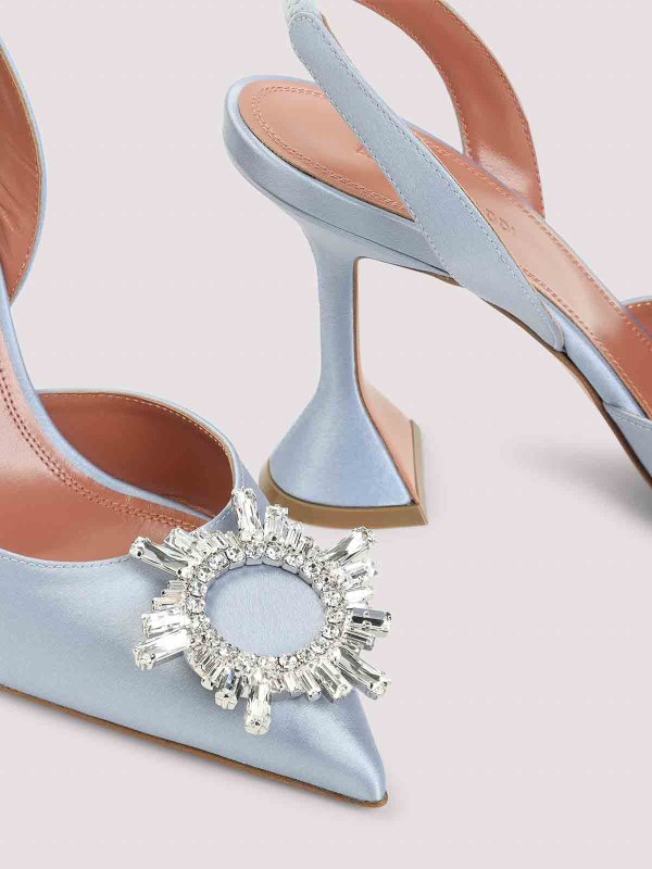 ミュール - グレー shop online: AMINA MUADDI