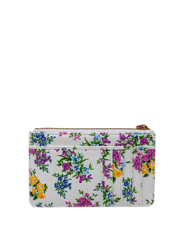 DOLCE & GABBANA: wallets & purses online - lower Pattern Dauphine Leather Card Holder