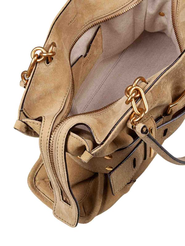 ショルダーバッグ - ベージュ shop online: Balmain