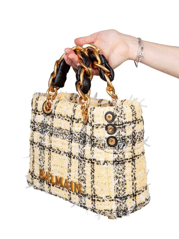 Balmain: Handtaschen online - Shopper - Bunt