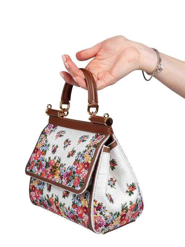 DOLCE & GABBANA: totes bags online - Dolce & Gabbana Small Sicily Bag