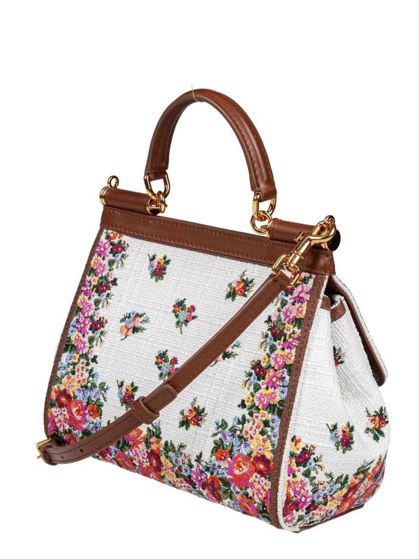 The Best Shops DOLCE & GABBANA: totes bags - Dolce & Gabbana Small Sicily Bag