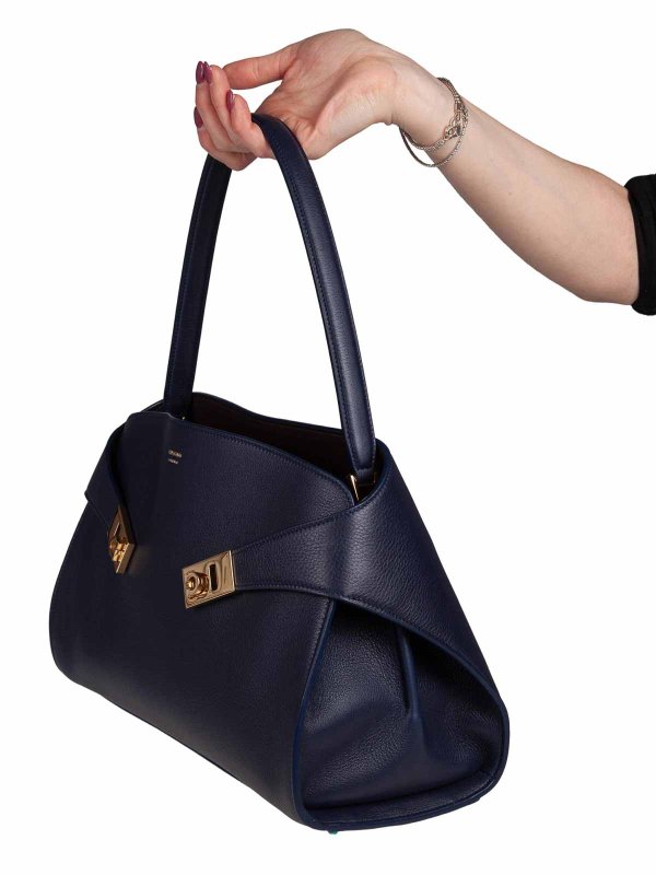 FERRAGAMO: ショルダーバッグ online - ショルダーバッグ - ダークブルー