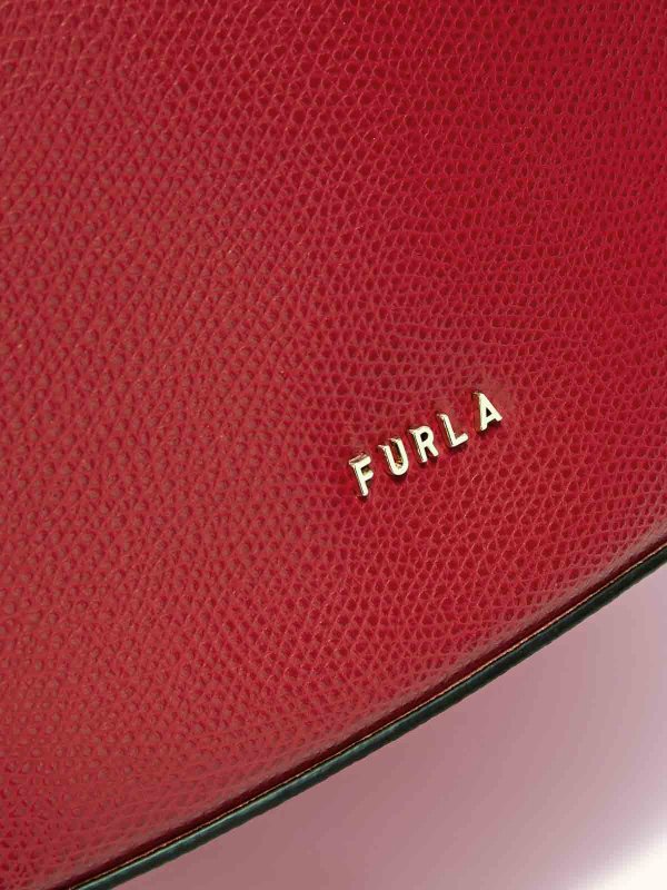 The Best Shops FURLA: Bucket bags - Roxie S Bucket Bag In Red Leather