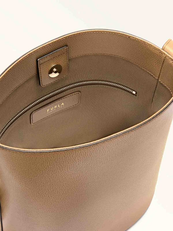 The Best Shops FURLA: バケットバッグ - バケットバッグ - キャメル