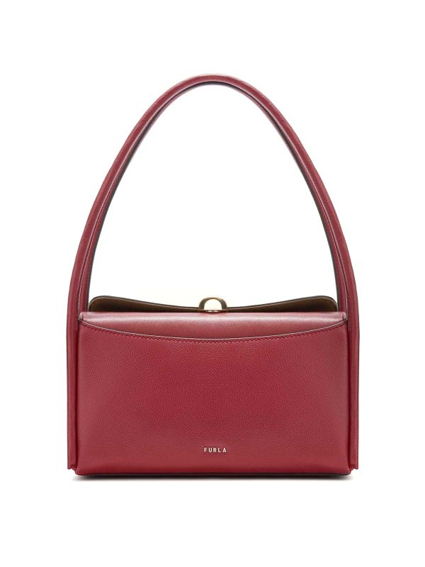 FURLA: borse a spalla - Borsa A Spalla Nicole M Boston In Pelle