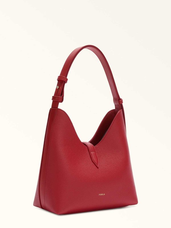 ショルダーバッグ - 赤 shop online: FURLA