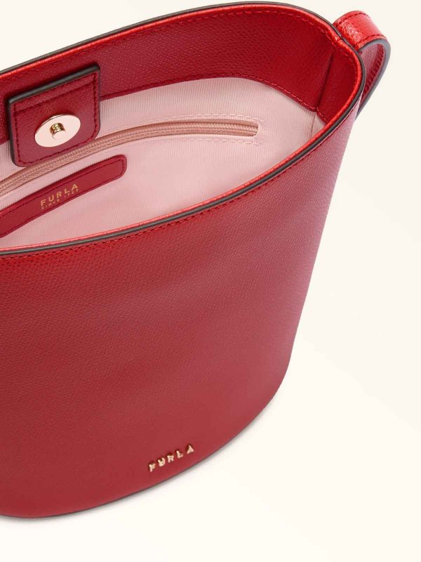 The Best Shops FURLA: バケットバッグ - バケットバッグ - 赤
