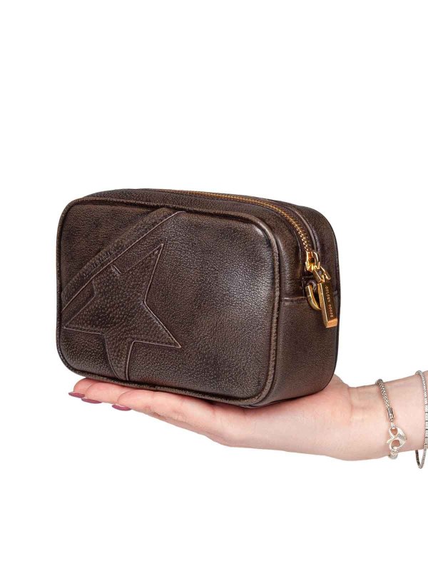 GOLDEN GOOSE: ショルダーバッグ online - ショルダーバッグ - ダークブラウン