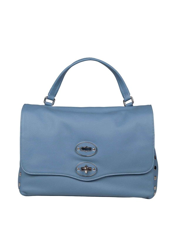 ZANELLATO: Handtaschen - Shopper - Blau
