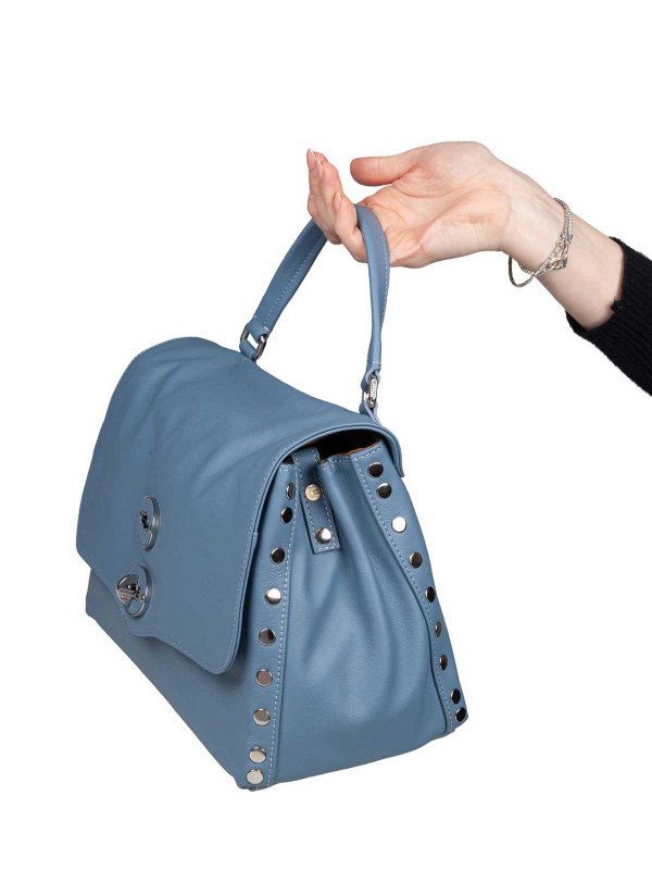 ZANELLATO: Handtaschen online - Shopper - Blau