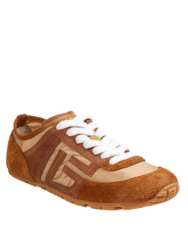 Balmain: Chaussures de sport online - Baskets - Beige