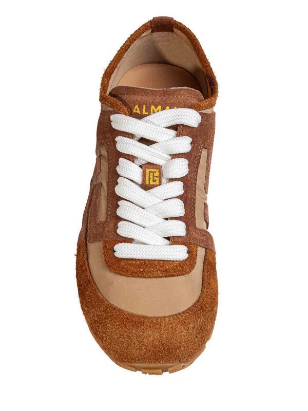 The Best Shops Balmain: Chaussures de sport - Baskets - Beige