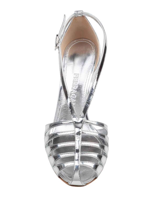 The Best Shops FERRAGAMO: Sandales - Sandales - Argent