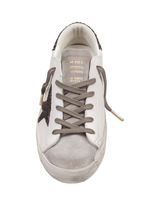 The Best Shops GOLDEN GOOSE: sneakers - Sneakers Super Star In Pelle E Camoscio