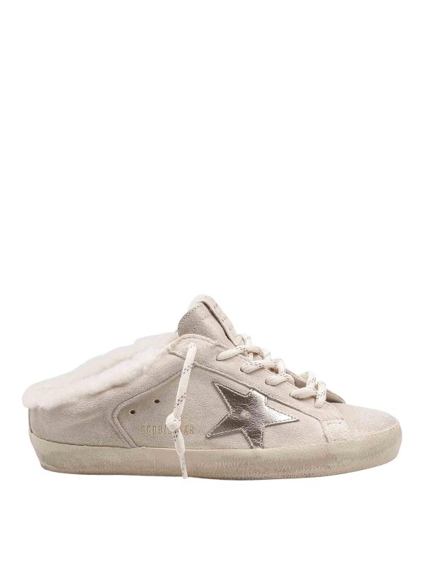 GOLDEN GOOSE: ミュール - ミュール - 白