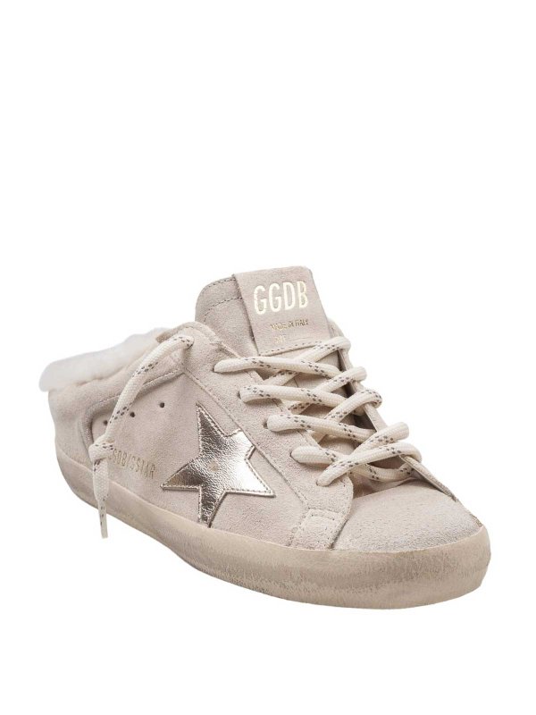 GOLDEN GOOSE: ミュール online - ミュール - 白