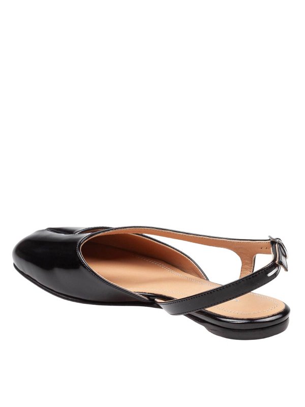 フラットシューズ - 黒 shop online: Maison Margiela