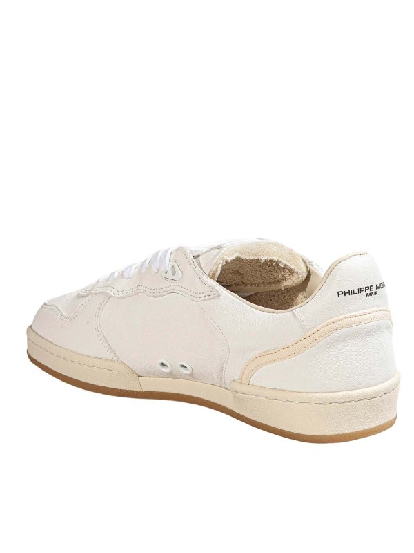 The Best Shops PHILIPPE MODEL: trainers - Pgal Sneakers In White Leather