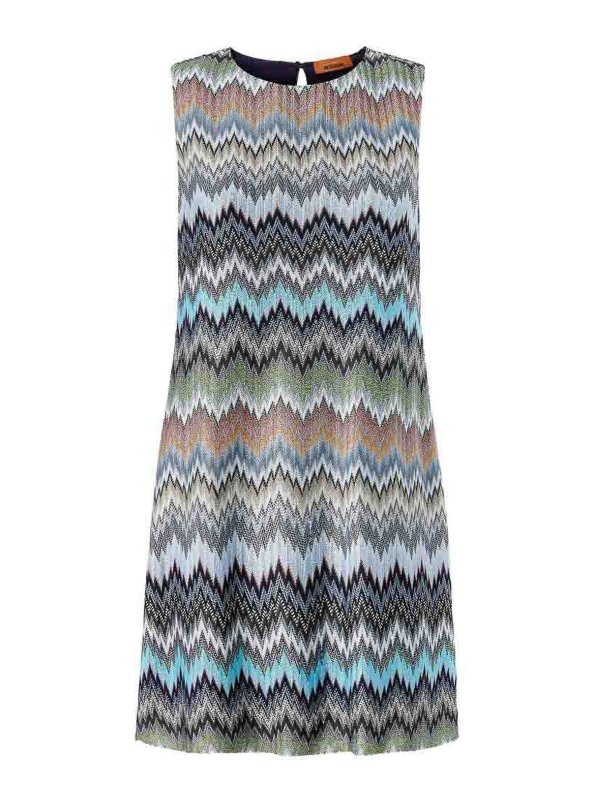 MISSONI: abiti corti - Abito corto Zig Zag