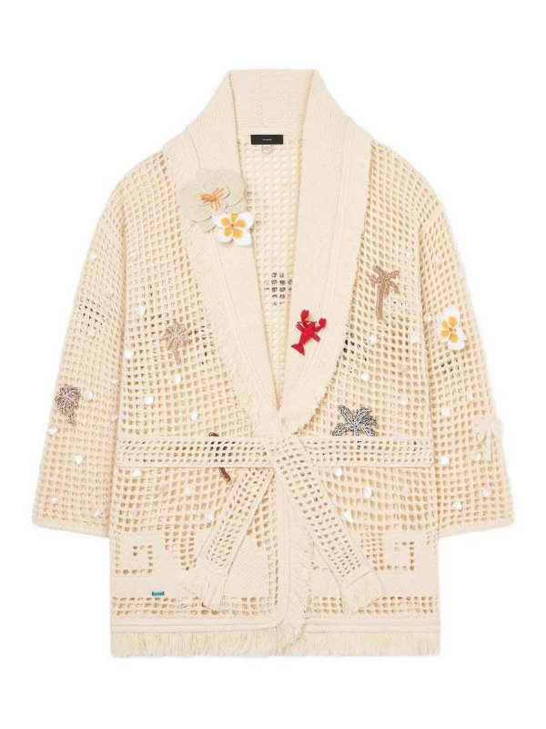 ALANUI: カーディガン - カーディガン - ベージュ