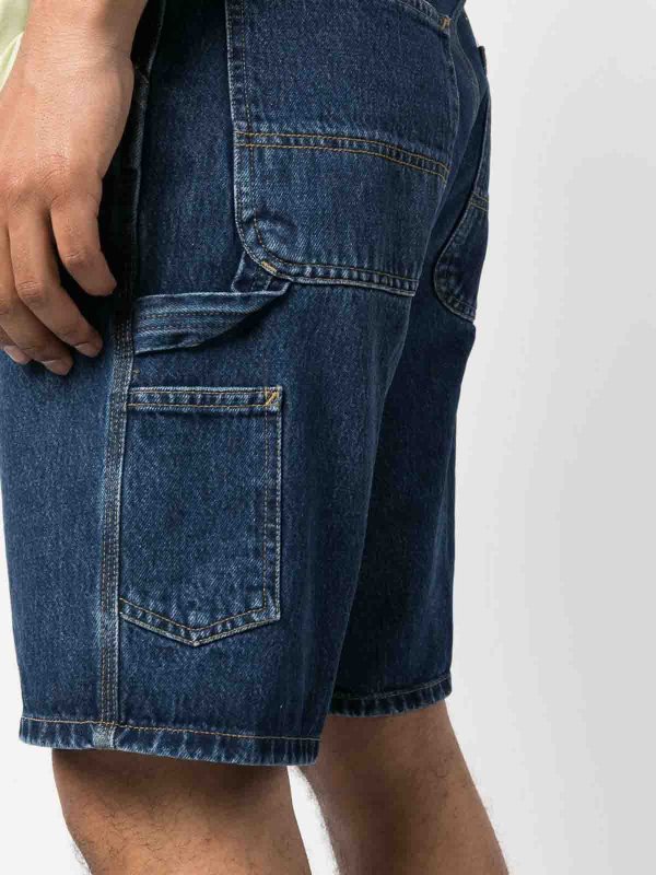 CARHARTT: トラウザーショーツ online - ショートパンツ - ブルー