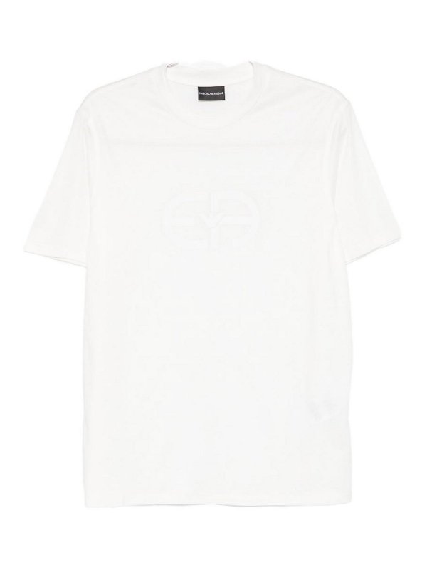 EMPORIO ARMANI: T-shirts - T-Shirt - Weiß
