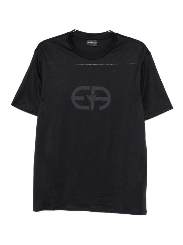EMPORIO ARMANI: Camisetas - Camiseta - Azul