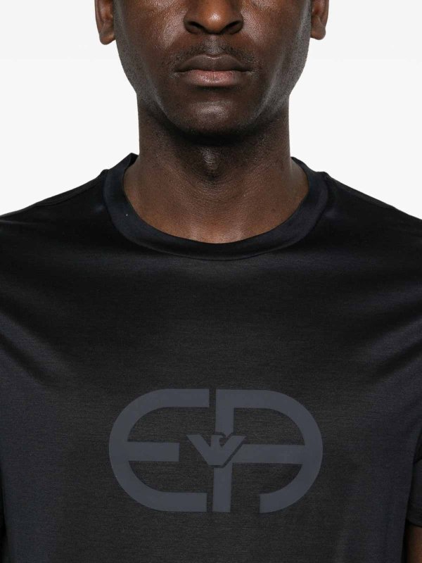 EMPORIO ARMANI: Camisetas online - Camiseta - Azul