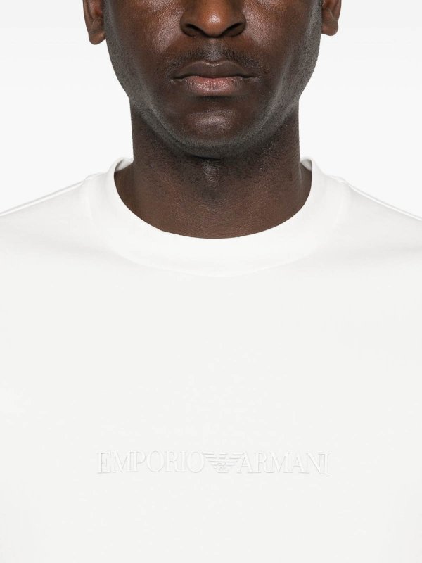 EMPORIO ARMANI: スウェット＆セーター online - スウェットシャツ/セーター - 白