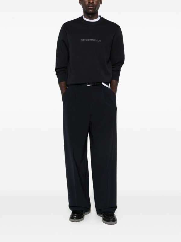 スウェットシャツ/セーター - ブルー Replica 
online: EMPORIO ARMANI