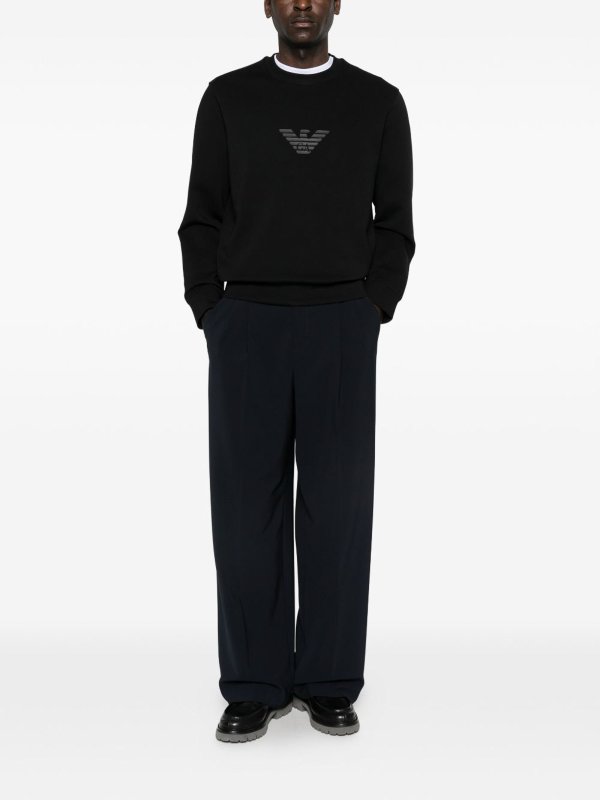 The Best Shops EMPORIO ARMANI: スウェット＆セーター - スウェットシャツ/セーター - 黒