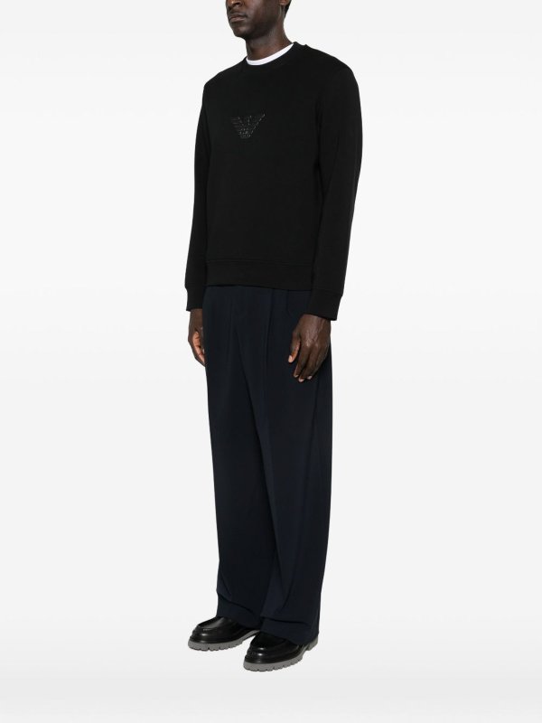 EMPORIO ARMANI buy online スウェットシャツ/セーター - 黒